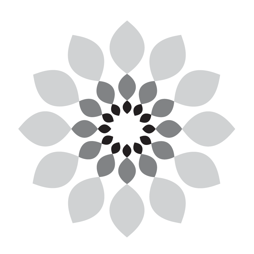 wendy-corbett-grey-flower-web-nature-composition-series-circles