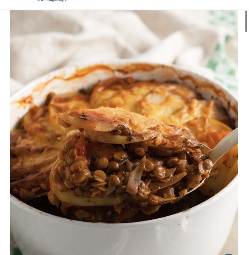 Lentil and Potato&nbsp;Hotpot